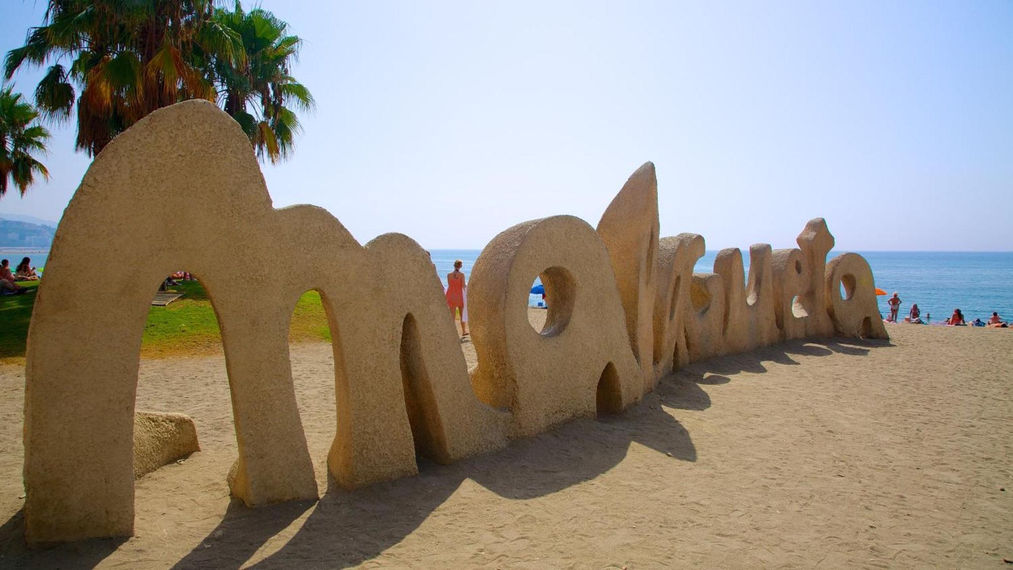 Estudio En Playa La Malagueta Málaga Exterior foto